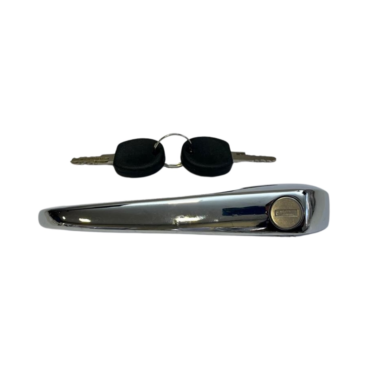MAÇANETA EXTRENA CROMADA COM CHAVE KOMBI CLIPPER (4)
