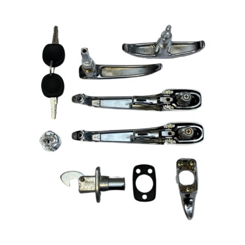 kit maçaneta externa cromada kombi clipper