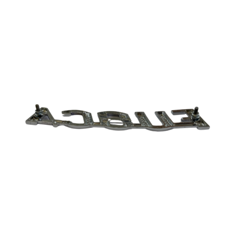 EMBLEMA FUSCA EM METAL CROADO