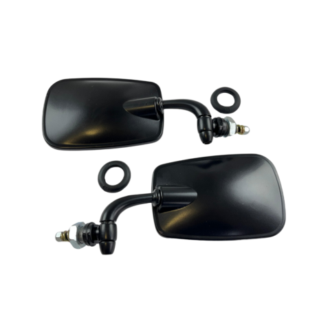 RETROVISOR MEXICANO CONVEXO PRETO PAR