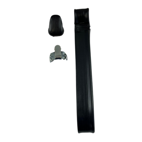 ALÇA TETO PRETA KIT LONGA UM LADO
