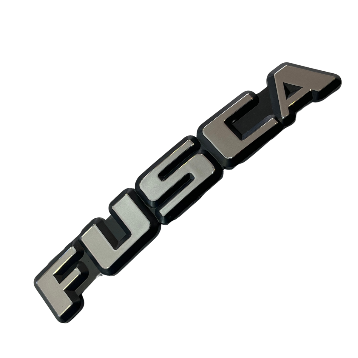 Emblema Fusca Plástico - CURVO