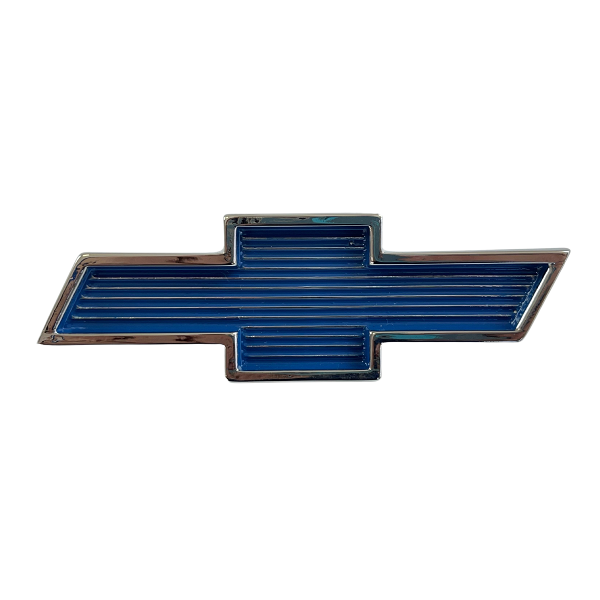 Emblema Gravata Chevrolet para Grade Opala / Caravan - Azul