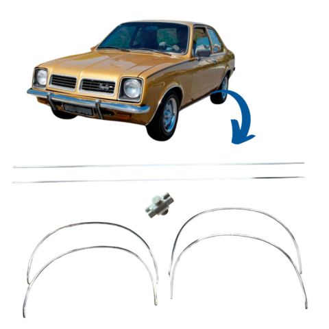 FRISO VÃO DE RODA E CAIXA CHEVETTE 78