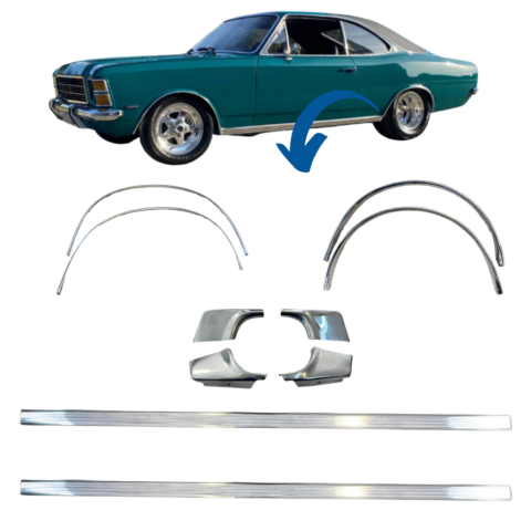 KIT DE FRISOS LATERAIS OPALA SEM GRAMPO