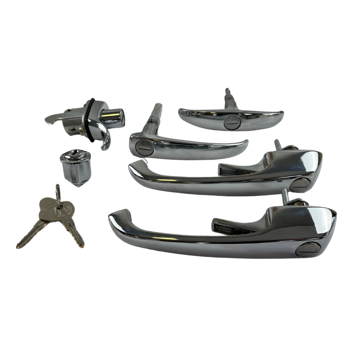 KIT MAÇANETA KOMBI CLIPPER CHAVE CROMADA (5)