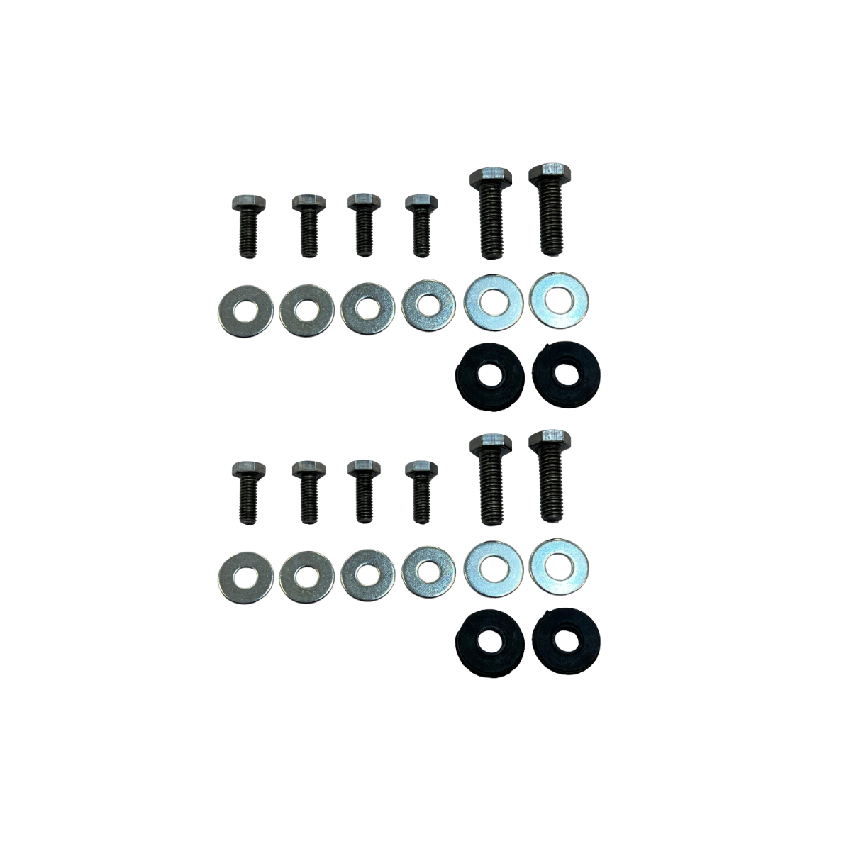 KIT PARAFUSOS ESTRIBO FUSCA PARA OS DOIS LADOS