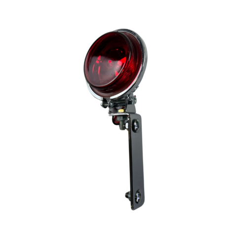 FAROL NEBLINA CROMADO VERMELHO REDONDO COM SUPORTE 71 CROMADO (2)