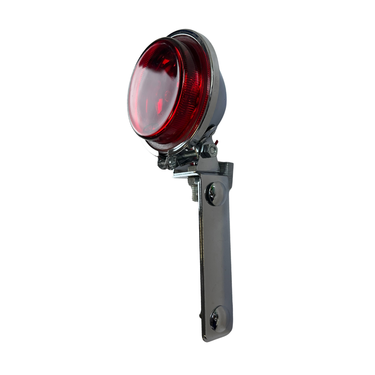 FAROL NEBLINA CROMADO VERMELHO REDONDO COM SUPORTE 71 CROMADO (4)