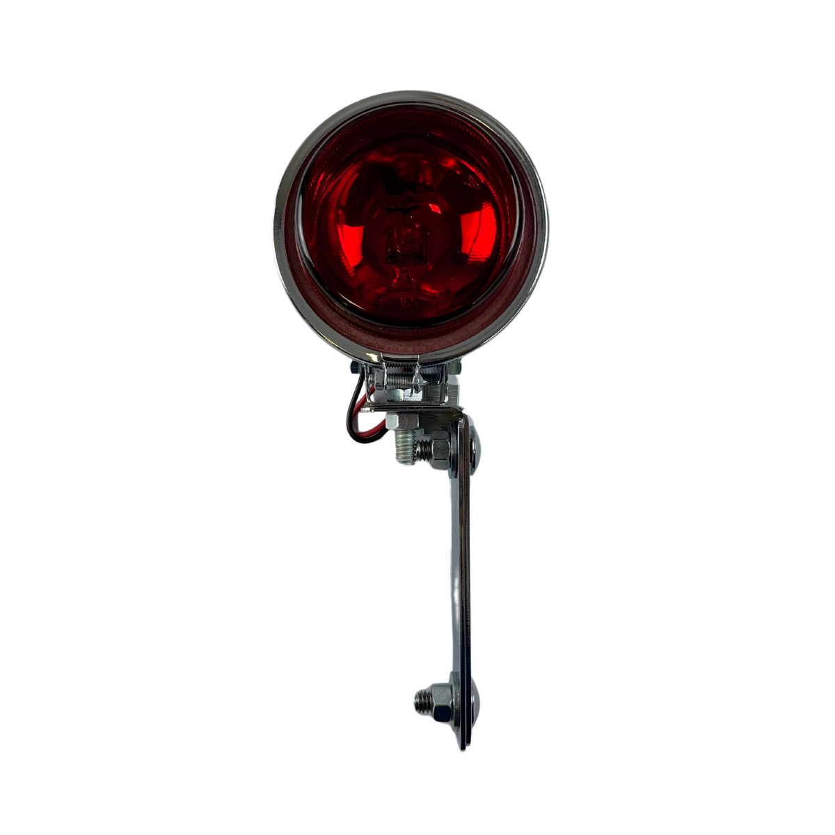 FAROL NEBLINA CROMADO VERMELHO REDONDO COM SUPORTE 71 CROMADO (5)