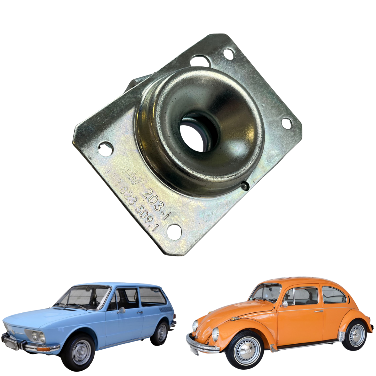 Fechadura Inferior do Capô Fusca 1971 / 1996 e Brasilia