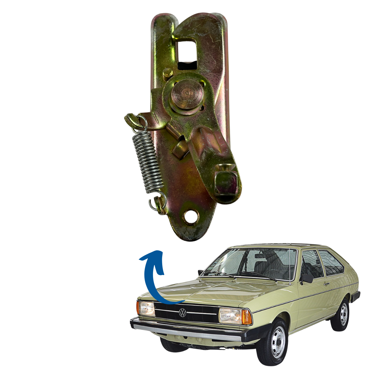 Fechadura Inferior Capô Passat 1978 / 1988