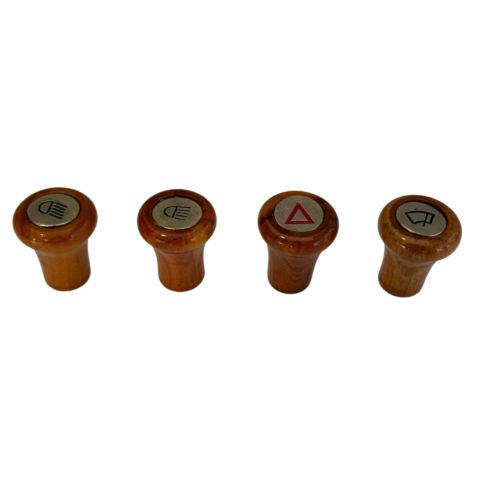 KIT BOTÃO PAINEL MADEIRA MEDALHAS ALERTA LIMPADOR FAROL ALTO FAROL BAIXO MP LAFER FUSCA (2)
