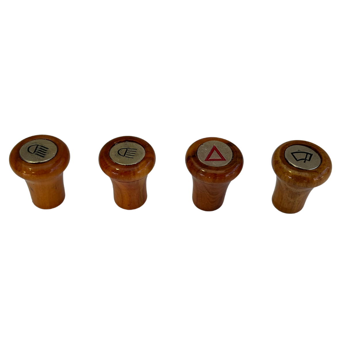KIT BOTÃO PAINEL MADEIRA MEDALHAS ALERTA LIMPADOR FAROL ALTO FAROL BAIXO MP LAFER FUSCA (2)