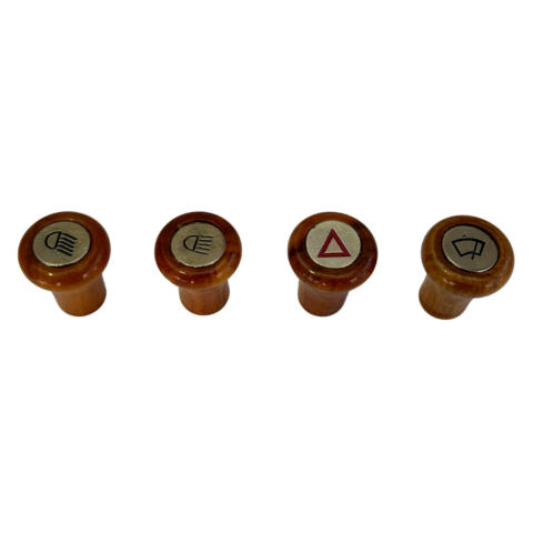 KIT BOTÃO PAINEL MADEIRA MEDALHAS ALERTA LIMPADOR FAROL ALTO FAROL BAIXO MP LAFER FUSCA (3)