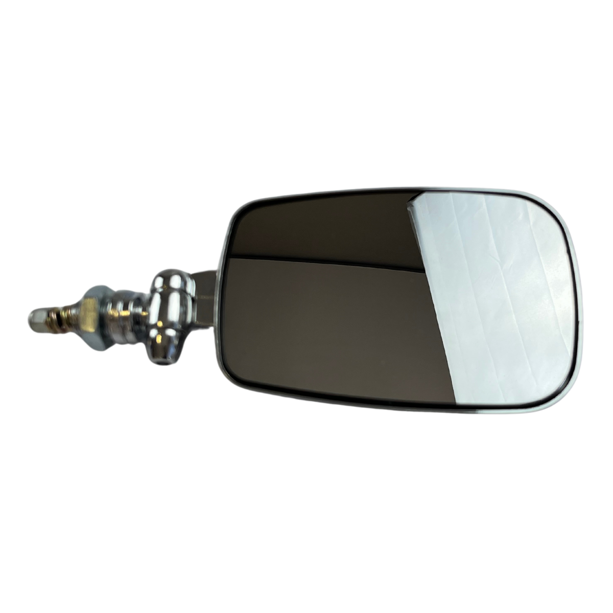 RETROVISOR EXTERNO FUSCA MEXICANO CROMADO BRAÇO CURTO CONVEXO PRATA (7)