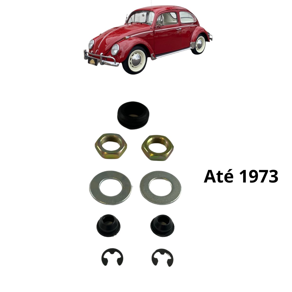 Reparo Eixo Pivô do Limpador de Parabrisa Fusca até 1973 – KIT