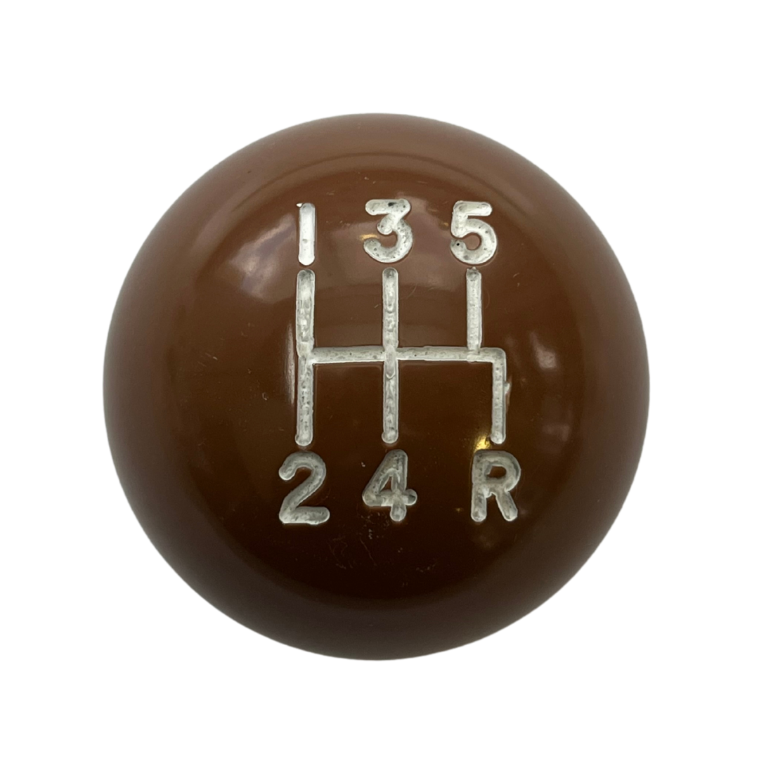 Bola Manopla de Câmbio Opala 1972 / 1980 – Marrom 5 marchas