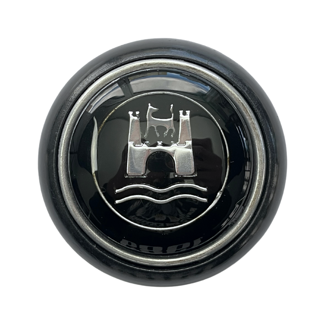 Botão de Buzina para Volante Original Kombi até 1975 – Wolfsburg Preto
