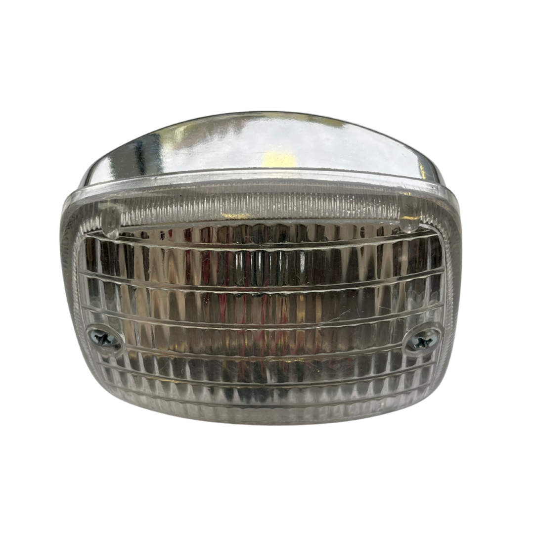 Lanterna Neblina Paquerinha - PLÁSTICO CROMADO CRISTAL