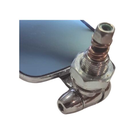 Retrovisor Externo Fusca Mexicano – Lente Convexa Azul – Braço Raquete (2)