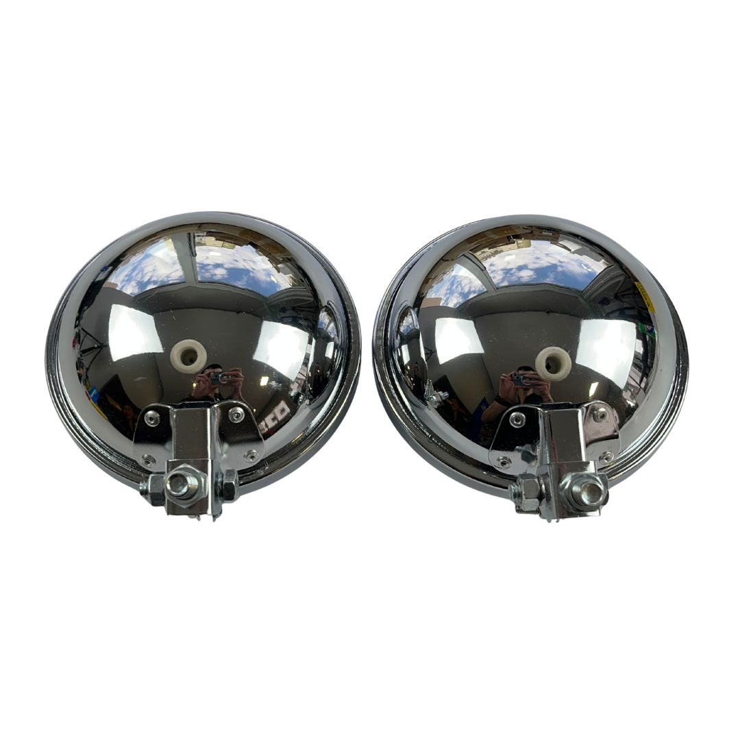 FAROL DE MILHA 661 CROMADO CRISTAL RAIADO (3)