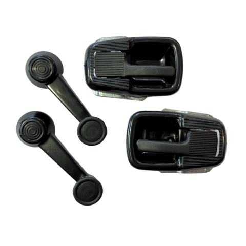 KIT MAÇANETA INTERNA KOMBI 1976_… CLIPPER CARAT MEX PRETO