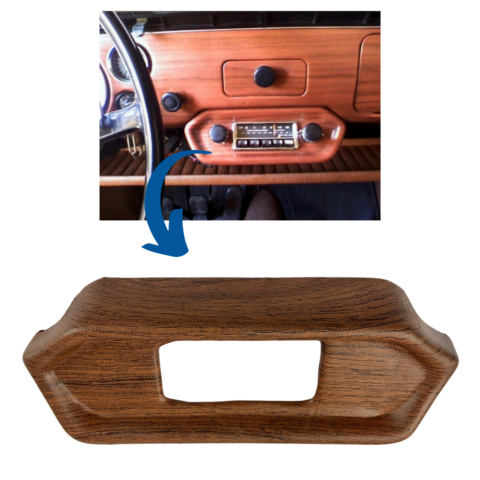 MOLDURA PAINEL RADIO VARIANT E TL JACARANDA (2)