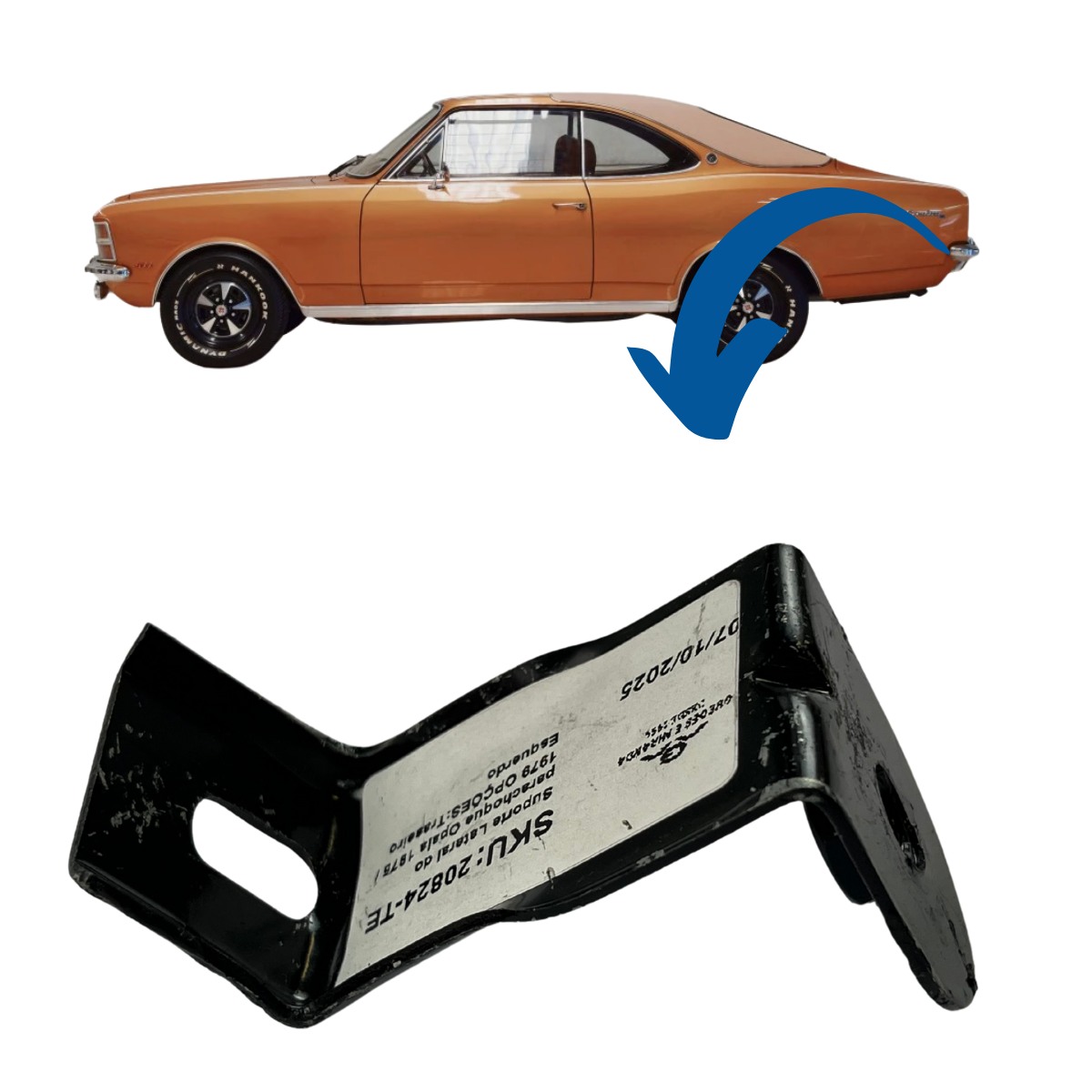 SUPORTE PARACHOQUE LATERAL TRASEIRO LE OPALA 75A79 (3)