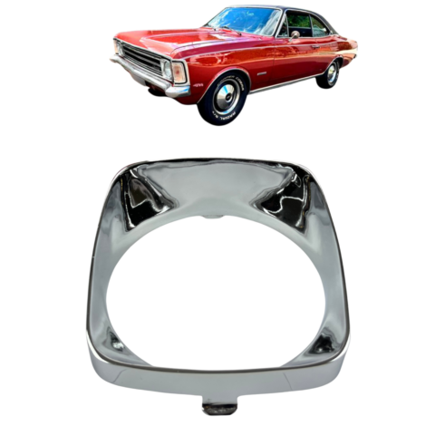 ARO DE FAROL OPALA 71A74 ALUMINIO CROMADO (3)