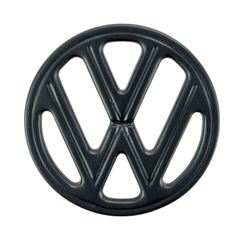 EMBLEMA LOGO VW CAPO FUSCA PRETO 10192P (4)