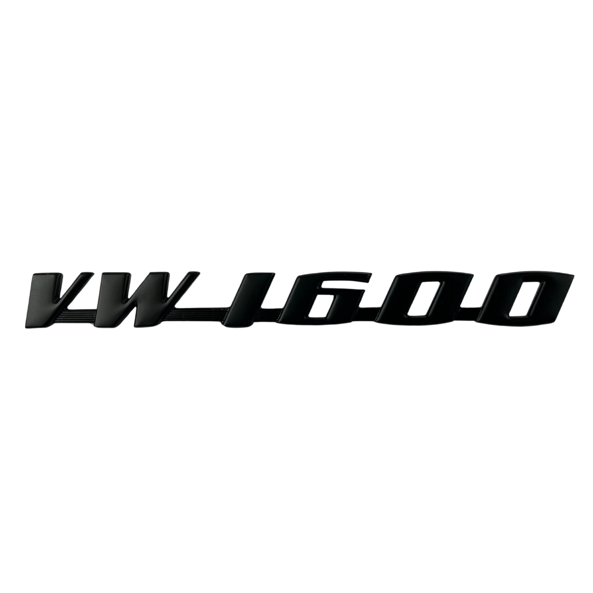 Emblema VW1600 para Variant / TL / Karmann Ghia / Zé do Caixão - PRETO