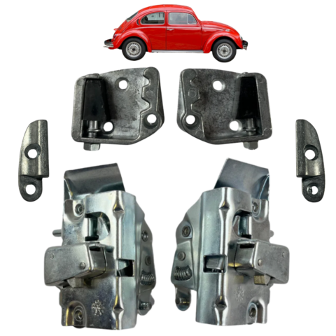 KIT FECHADURA E BATENTE PORTA FUSCA ATÉ 1977 PAR (2)