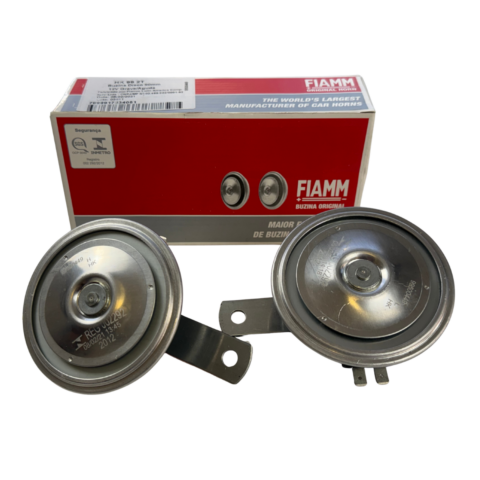 BUZINA DUPLA PAQUERINHA FIAMM ORIGINAL FUSCA PAR (7)